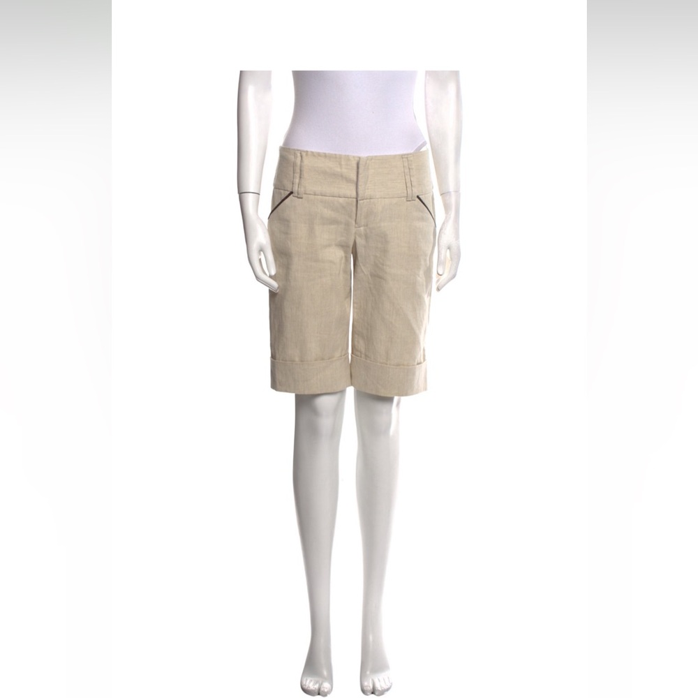 Alice and Olivia shorts Metallic